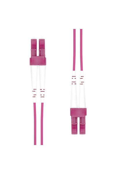 Inna marka Kabel światłowodowy Garbot LC/LC-PC OM4, 1m, B-01-50410