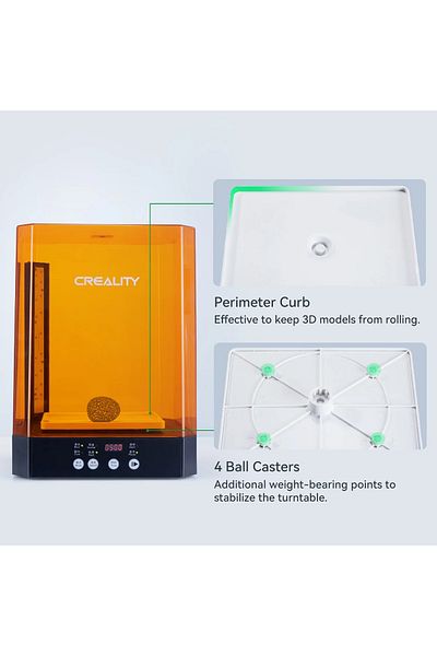 Creality UV resin 3D model washing and curing machine, UW-03, washing/curing time: 5-30 m