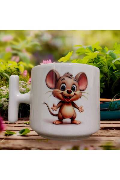 GameFruy Cute Mouse Double Sided Printed Mug - Ceramic Tea, Coffee Gift Cup
