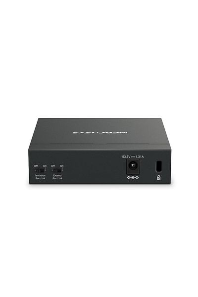 Mercusys DESKTOP SWITCH 5PORT MS105GP POE, Interfata: 5 x 5× 10/100/1000 Mbps RJ45 ports, 4 x P