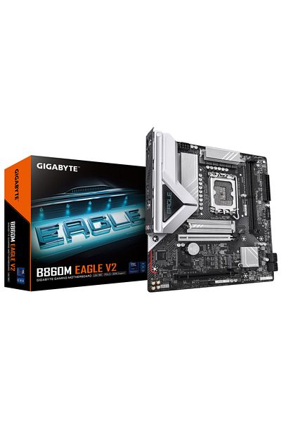 Gigabyte Placa de Baza B860M EAGLE V2 LGA1851, 2x DDR5, 1x HDMI 1x DP, 1x PCIE 5.0 x16 1x PCIE