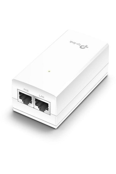 TP-LINK 24V Passive PoE Injector Adapter PORT: 1× Gigabit PoE Port, 1× Gigabit Non-PoE Port SPEC: Data