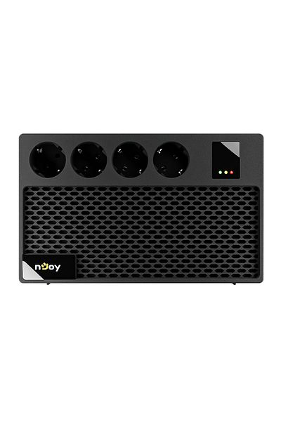 nJoy UPS Renton 650 Plus, 650VA / 360W, 4x Schuko sockets connected to the battery, without LCD display,