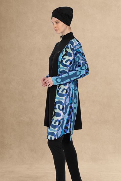 InStyle 6051 Μαύρο Μαγιό Hijab