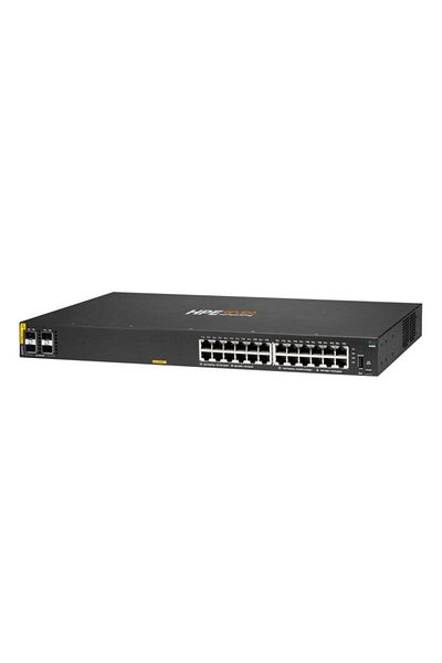 Aruba Networks HPE Aruba Networking CX 6100 24G Class4 PoE 4SFP+ 370W Switch