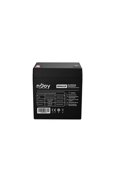 nJoy Acumulator GP05122F 12V 23.51W/cell Battery Model GP07122F Voltage 12V Power (1,65V/cell