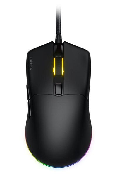 HATOR Pulsar 3 wired gaming mouse, USB connectivity, polling rate up to 1000Hz, Opti sensor
