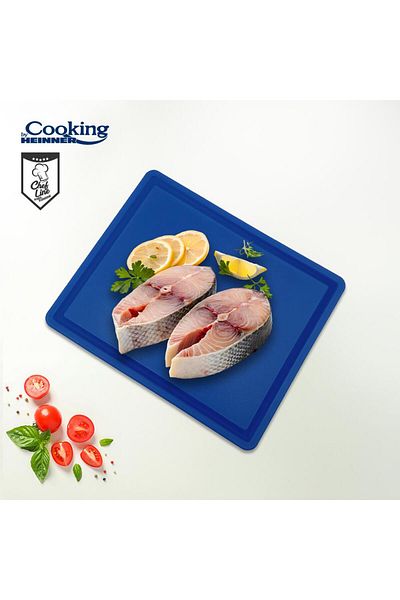 Heinner SLOTTED CHOPPER GN1/2,26.5X32.5X2CM, BLUE, COOKING BY