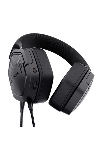Trust GXT492 Carus wired headphones, with microphone, 3.5mm connector type, frequency response 20 Hz - 20.
