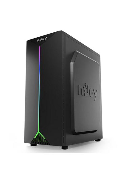 nJoy CARCASA PC ANIL Mid Tower NEGRU