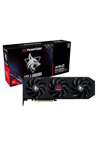 POWERCOLOR Placa Video HELLHOUND AMD RADEON RX 9060 XT 8GB 128 bit, PCIE 5.0, 1x HDMI 2x DP