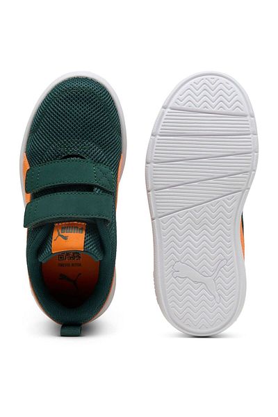Puma Dětské tenisky Courtflex V3 Mesh Ps, zelené