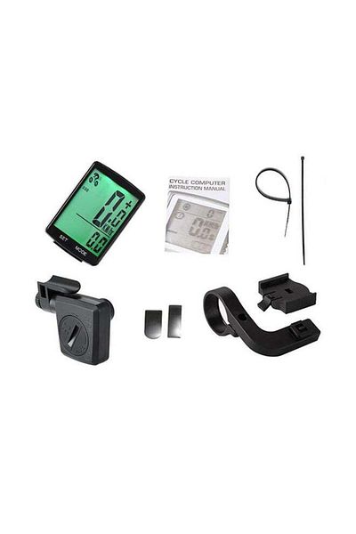 fun zone Wireless Multifunctional LCD Screen Bicycle Speedometer Odometer