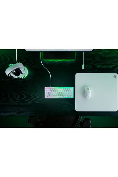 RAZER Tastatură mecanică Huntsman V3 Pro TKL, Chroma RGB, Layout US, Negru