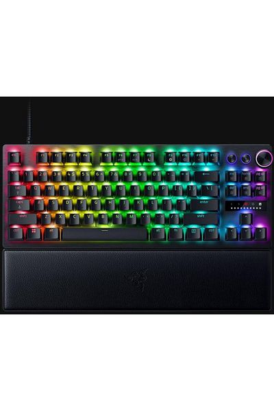 RAZER Tastatura mecanica Huntsman V3 Pro Tenkeyless , iluminare Chroma RGB, US layout, ne