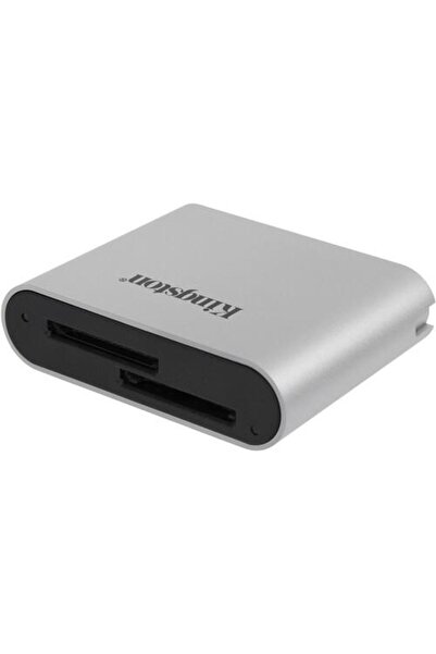 Kingston Accesoriu Stație de lucru Cititor de carduri cu două sloturi, SDHC și SDXC UHS-II, USB 3.2 Gen1