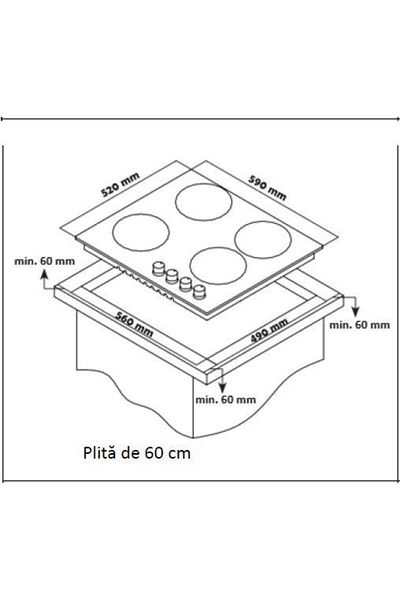 Heinner BUILT-IN HOB HBH-S584WI-IX