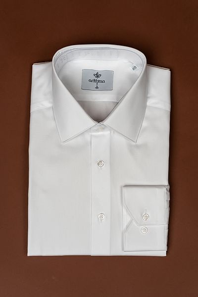 Artizan Suits Elegant white shirt made of premium cotton
