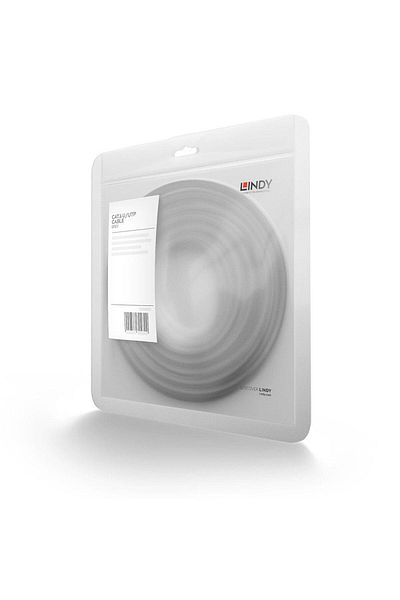 LİNDY Cablu retea 3m Cat.6 U/UTP, Grey