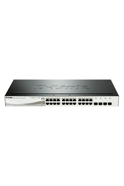 D-Link Switch DGS-1210-24P, 24 port, 10/100/1000 Mbps