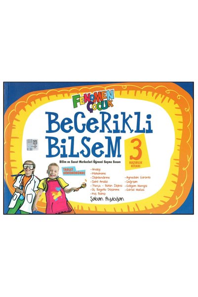 Fenomen Yayıncılık FENOMEN Ç. 3. SINIF BECERİKLİ BİLSEM HAZIRLIK KİTABI