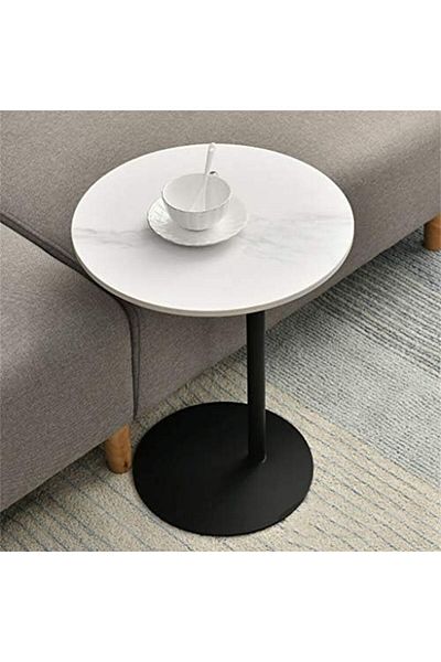 Türkiye Side Tables, Round Side Tables, Coffee Table, Metal Small Sofa Table with Metal Base, Bedside Table,