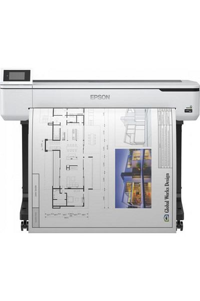 EPSON Surecolor T5100 36 plotter, A0 format, 4 colors, max resolution 2400 x 1200 DPI, memory
