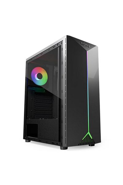 nJoy CARCASA PC ANIL Mid Tower NEGRU