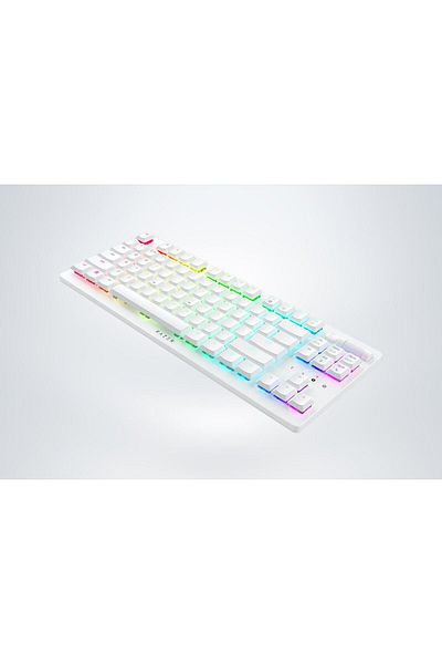 RAZER KB DEATHSTALKER V2 PRO TKL (RED SWITCH) - WHITE - US Layout