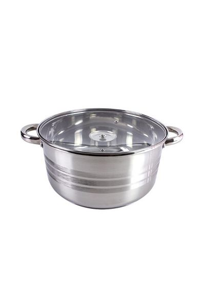 gogiva Stainless steel saucepan with lid, 5.5L