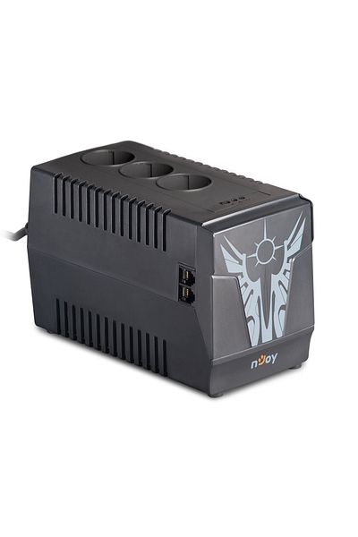 nJoy AVR Paladin 1000, 1000VA/500W, 3 Schuko Sockets, Over and Under Voltage Protection