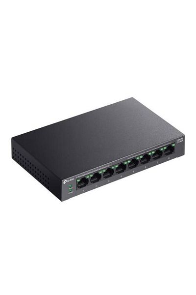 TP-LINK 5-PORT GIGABIT SWITCH LS108GP, interfata 8× 10/100/1000Mbps RJ45 Ports (Ports 1–8 supp