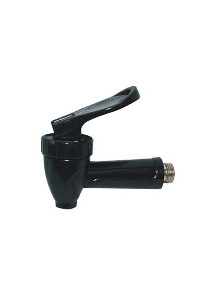 ForWhat Brass Open Close Samovar Tap with Plastic Cover for Bureau Home Office Gift