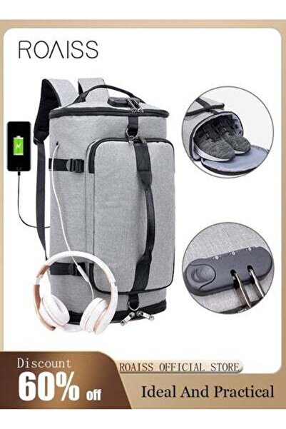 ROAISS حقيبة دافل مضادة للسرقة من Independent Shoe Warehouse حقيبة ظهر رياضية...