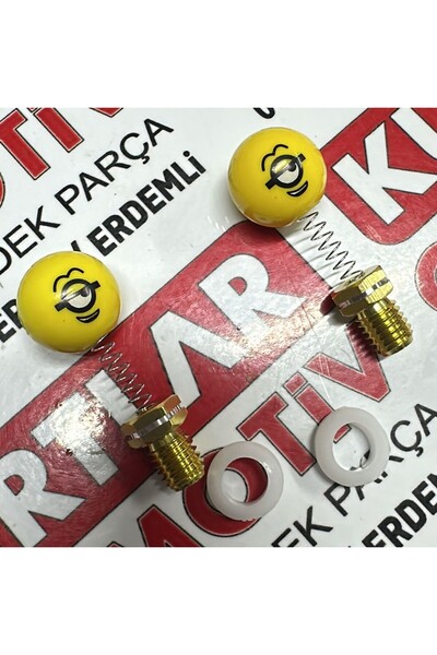 MTO Cg Motosiklet Ayna Süsleme 10mm Düz Diş Minyonlar