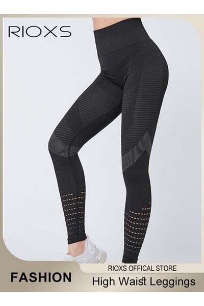 RIOXS Women's Joggers Pants,Comfy High Waisted Trousers,Lightweight Athletic Leggings Pants