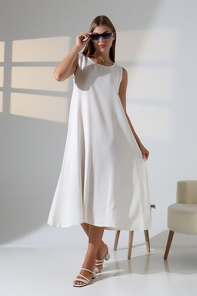LİKAPA Summer Strap Viscose Dress 2691
