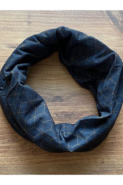 kurukafagift Buff Biker Mask Outdoor Neck Collar Unisex Bandana Geometric Printed