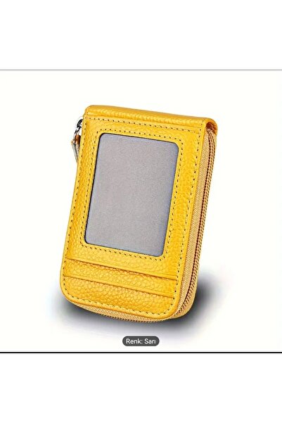 ORGANICYOU Yiwu Women's Credit Card Wallet with Id Window Multi-Card Case Wallet Rfid