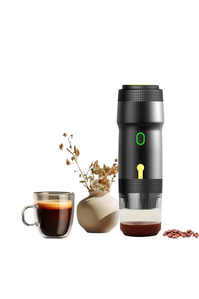 MACASORE Espressor electric portabil KF-JN-02, reîncărcabil USB-C