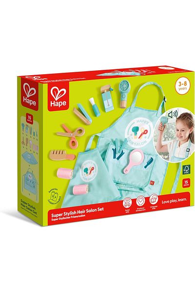 Hape Super Stylish Hair Salon Set E3060