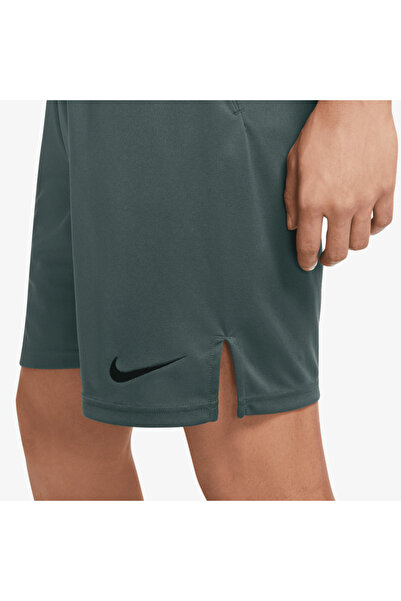 Nike Dri-Fit Knit 6.0 Erkek Yeşil Antrenman Şortu
