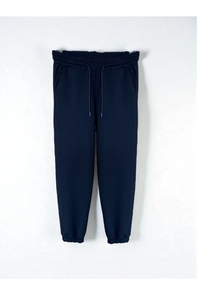 FORMO Γυναικείο παντελόνι με μπλέ Navy βαμβακερή τσέπη υψηλής ποιότητας ελαστ...