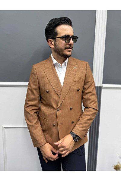 Avni Ceylan Monarco Style Double Breasted Jacket