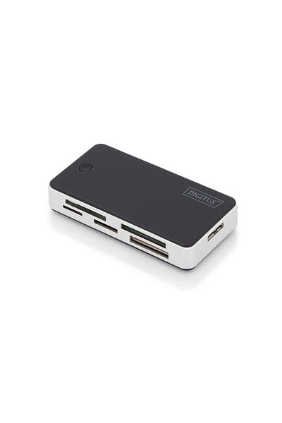 Inna marka Czytnik kart Digitus USB 3.0 z kablem USB A 1m, obsługuje MS/SD/SDHC/MiniSD/M2/CF/MD/SDXC