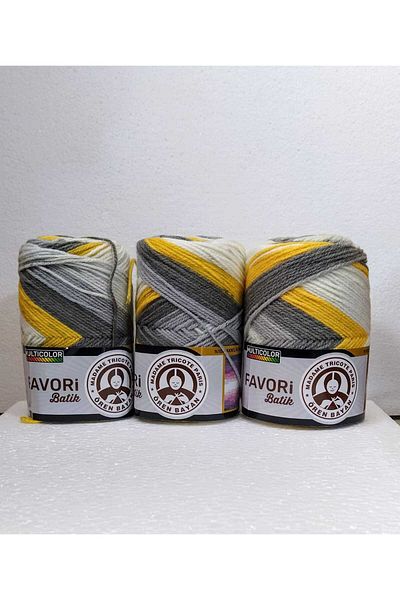 Ören Bayan Ören Batik 3-Pack Hand Knitting Yarn 977