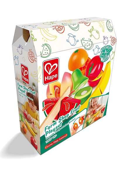 Hape Farm Shop Fruit Playset E3182
