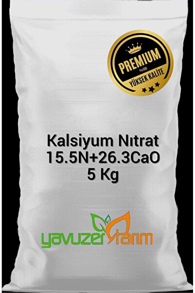 Yavuzer Tarım Kalsiyum NıTRat Yavuzer Tarım Granül Kalsiyum Gübresi 5 kg
