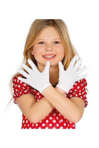 ForWhat material elastic mănuși de pantomimă albe pentru birou, acasă, birou,...