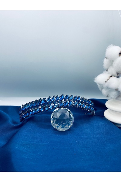 Lapisa إكسسوار شعر هينا ونيشان ألميرا مطرز بالكريستال